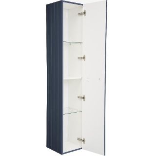 Шкаф-пенал La Fenice Cubo FNC-05-CUB-BG-30 подвесной Синий матовый 30 см